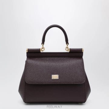 26 F/W 돌체 앤 가바나 미디엄 시실리 핸드백 인 MUST 컬러  B0052327161