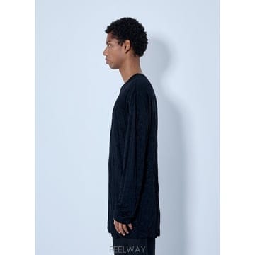 26 F/W 요지 야마모토 라운드 넥 롱 슬리브 티셔츠 HW-T09- B0112319888
