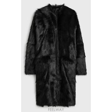 26 F/W 토템 스트턱처 시어링 코트 264WRO0364LE0239 B0742317250