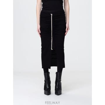 [A6] 릭오웬스 RP01F6339JA 여성 미디 스커트 RP01F6339JA-09