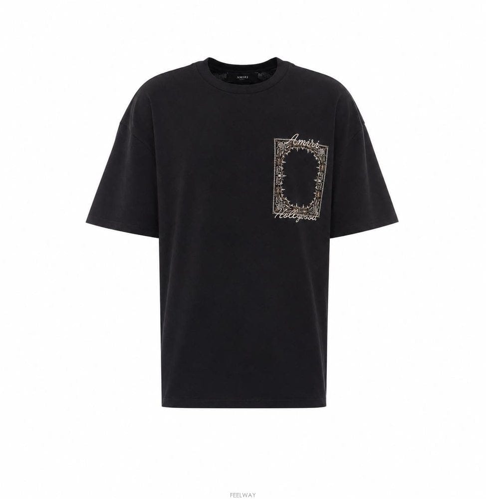 Amiri 26 F/W �ƹ̸� MA QUAD �ݴٳ� Ƽ���� 426JR004/BL B001232874726 F/W �ƹ̸� MA QUAD �ݴٳ� Ƽ���� 426JR004/BL B00123