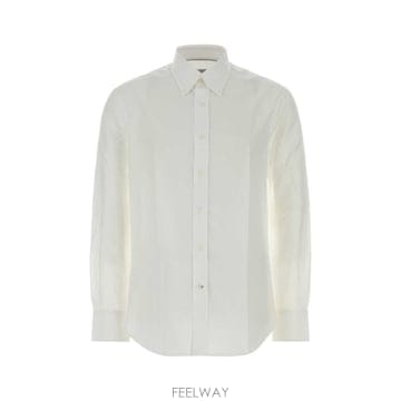 Brunello Cucinelli 26FW ���ڷ� ��ġ�ڸ� ��ư �ٿ� Į�� ������  Ʈ��  ���� ���� MBUC41716 C159 White26FW ���ڷ� ��ġ�ڸ� ��ư �ٿ� Į�� ������  Ʈ��  ��