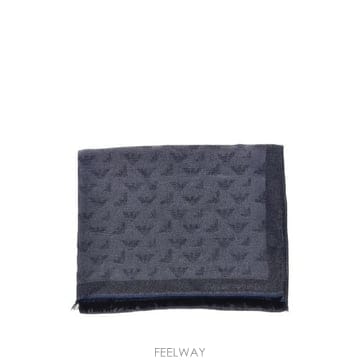 아르마니 올오버 로고 스카프