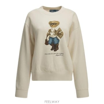 Ralph Lauren 26FW ���� �����η� ���� Ƽ���� 211B23856 001ANTIQUECREAM WHITE26FW ���� �����η� ���� Ƽ���� 211B23856 001ANTIQUECRE