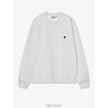 [N85]칼하트 I037099 남성 맨투맨 후드 스웨트셔츠 CARHARTT WIP Mack cotton bl