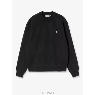 [N85]칼하트 I037099 남성 맨투맨 후드 스웨트셔츠 CARHARTT WIP Mack cotton bl