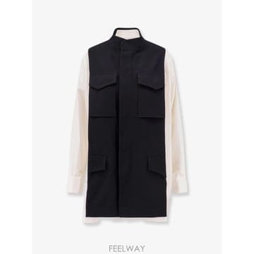 Sacai [N85]��ī�� 2608709 ���� ���� ����콺 ���� SACAI Bicolor shirt with pock[N85]��ī�� 2608709 ���� ���� ����콺 ���� SACAI Bico