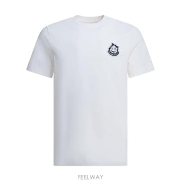 Moncler [V90]��Ŭ���� 8C00021 89AUG034 ���� Ƽ���� ���� ���� Crewneck T shirt wit[V90]��Ŭ���� 8C00021 89AUG034 ���� Ƽ���� ���� ���� C