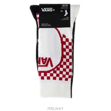 [X45]반스 VN000TX2 BLK1 남성 양말 삭스 Embroidered stretch polyester