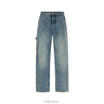 Loewe [X45]�ο��� H526Y11XAJ WASHEDDENIM ���� ���� û���� �� Denim jeans[X45]�ο��� H526Y11XAJ WASHEDDENIM ���� ���� û���� ��