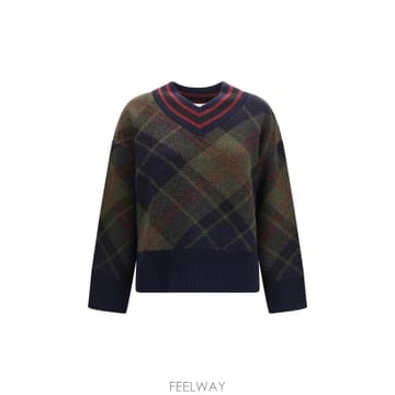 Barbour [K68]�ٹ� LKN1841 TN43 ���� ��Ʈ ������ ����� Shae Tartan wool V neck S[K68]�ٹ� LKN1841 TN43 ���� ��Ʈ ������ ����� Shae Ta
