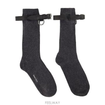 26FW 시몬로샤 양말 SOCK76S 0673 DARK GREY
