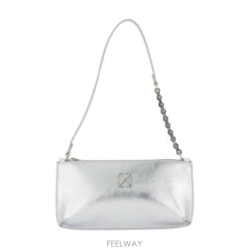 Off White 26FW ����ȭ��Ʈ ũ�ν��� OWWNN34F26LT01 SILVER26FW ����ȭ��Ʈ ũ�ν��� OWWNN34F26LT01 SILVER