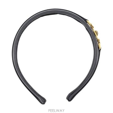 26FW 베르사체 헤어 액세서리 1026386 1A19361 1B000 BLACK
