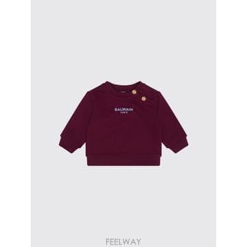 [A6] 발망 BZ4340Z3183 키즈 스웨터 BZ4340Z3183-530OR