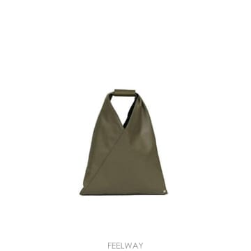 인더샵 MM6 Maison Margiela MM6 메종 마르지엘라 그린 토트백