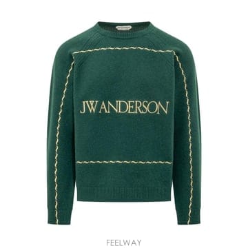 인더샵 JW ANDERSON JW 앤더슨 그린 니트