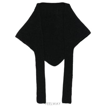 26FW 자크뮈스 르 샤를 그로 그레인 숄 ACU00669AK00227 990 BLACK