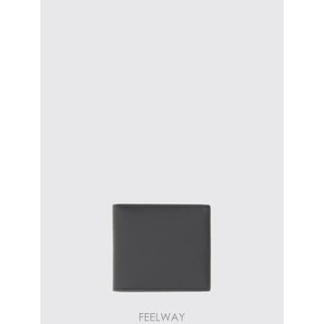 톰브라운 소프트 페블 텍스처 가죽 반지갑