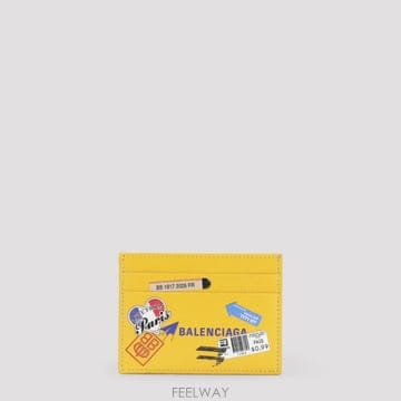 [A3] 발렌시아가 867144 2ACHI 카드지갑 867144 2ACHI 7284 YELLOW MULTIC