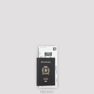 발렌시아가 패스포트 지갑 블루