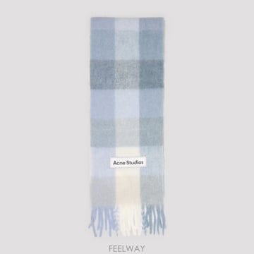 [A3] 아크네 CA0084 스카프 CA0084 DUA LIGHT BLUE WHITE POW