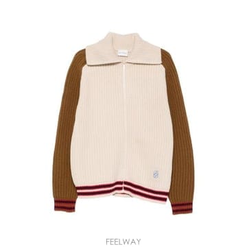 26FW 드롤드무슈 니트웨어 CA197 WO018 OFFWH NEUTRALS BROWN