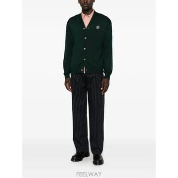 26FW 드롤드무슈 니트웨어 CA187 WO056 DKGRE GREEN