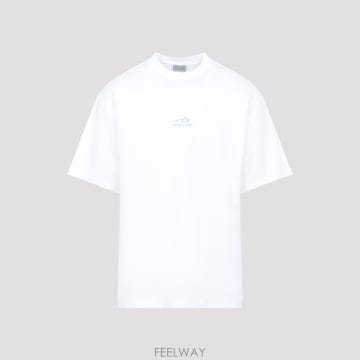 [A3] 발렌시아가 764235 TUVO7 티셔츠 764235 TUVO7 9000 WHITE