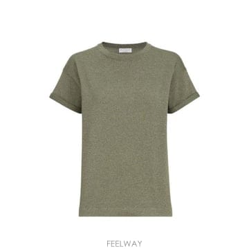 Brunello Cucinelli 26FW ���ڷ� ��ġ�ڸ� ����Ŭ�� ĳ�ù̾� ��ũ ��Ʈ Ƽ���� M41810000 C9986 GREEN26FW ���ڷ� ��ġ�ڸ� ����Ŭ�� ĳ�ù̾� ��ũ ��Ʈ Ƽ