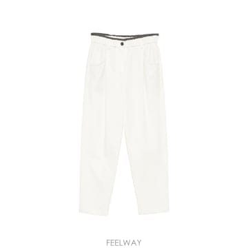Brunello Cucinelli 26FW ���ڷ� ��ġ�ڸ� ��Ʈ����Ʈ ���� MA126P9330 C1542 WHITE26FW ���ڷ� ��ġ�ڸ� ��Ʈ����Ʈ ���� MA126P9330 C154