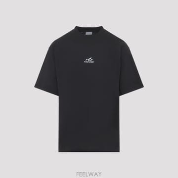 [A3] 발렌시아가 764235 TUVO7 티셔츠 764235 TUVO7 1000 BLACK