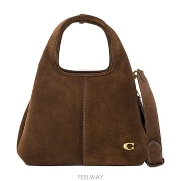 26 F/W 코치 라나 23 숄더 백 COACH 레더 브라운 CBZ9 B0732309769