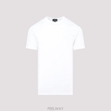 [A3] 아르마니 3HSM72 SJTKZ 티셔츠 3HSM72 SJTKZ U0002 BIANCO OTTIC