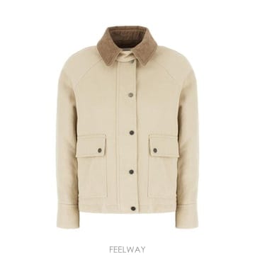 Brunello Cucinelli 26SS ���ڷ� ��ġ�ڸ� ĵ���� �ƿ��� ��Ŷ ML5957769 C8105 Beige26SS ���ڷ� ��ġ�ڸ� ĵ���� �ƿ��� ��Ŷ ML5957769 C8