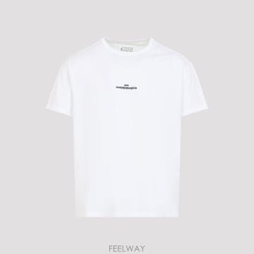 [A3] 메종 마르지엘라 S50GC0736 S22816 티셔츠 S50GC0736 S22816 100 WHIT