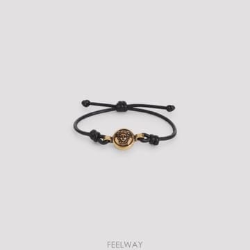 [A3] 베르사체 1024482 1A00637 팔찌 1024482 1A00637 1B75J BLACK GOL