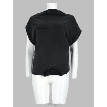 Maison Margiela 26FW ���������� �����̵� �ٿ� Ʈ�������� ž S29NL0063 S24575980 BLACK26FW ���������� �����̵� �ٿ� Ʈ�������� ž S29NL0063 
