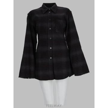 Our Legacy 26FW �ƿ������� ������ ���� üũ ���� W4262DFN FADEDNOCTURNECHECKFLANNEL G26FW �ƿ������� ������ ���� üũ ���� W4262DFN FADEDNO