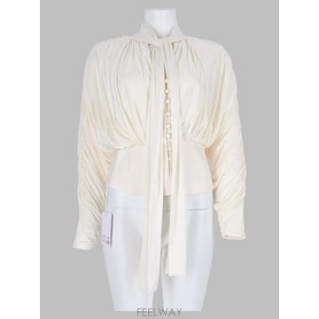 Self Portrait 26FW ���� ��Ʈ����Ʈ ž AW26 009TB C CREAM IVORY26FW ���� ��Ʈ����Ʈ ž AW26 009TB C CREAM IVORY