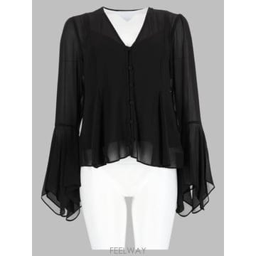 Michael Kors 26FW ����Ŭ �ھ ����콺 ���� MF6412J7R3001 BLACK26FW ����Ŭ �ھ ����콺 ���� MF6412J7R3001 BLACK