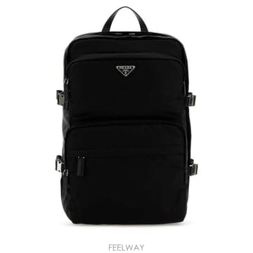 PRADA 26FW ����� �ﰢ�ΰ� �����Ϸ� �� ���ǾƳ� ���� ���� 2VZ1012DMG F0002 Black26FW ����� �ﰢ�ΰ� �����Ϸ� �� ���ǾƳ� ���� ���� 2V