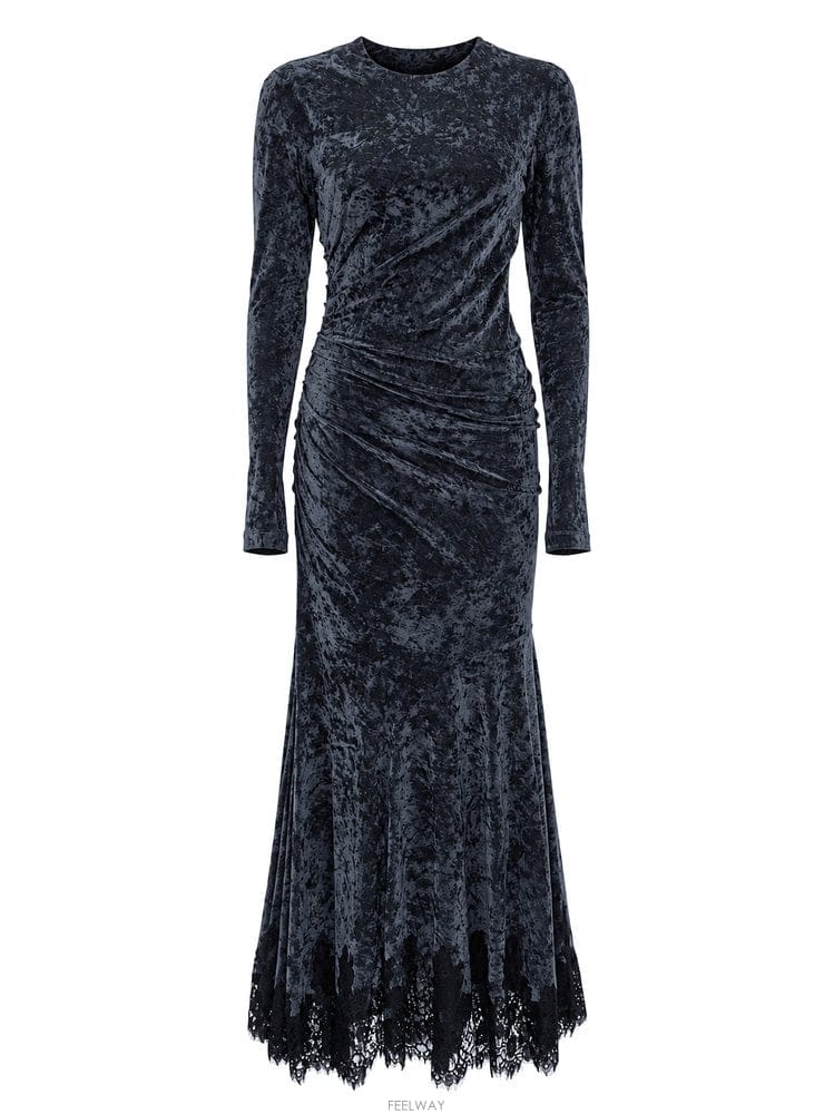 Alberta Ferretti �˺���Ÿ �䷹Ƽ �� ũ���� ���� �巹�� A043166450513 B0302329815�˺���Ÿ �䷹Ƽ �� ũ���� ���� �巹�� A043166450513 B0