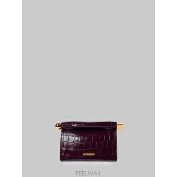 26 F/W 자크뮈스 다크 버건디 ROND 까레 백 BAW00472A B0022329376