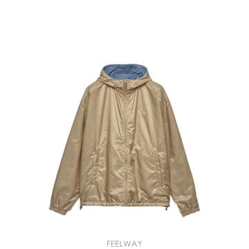 [당일배송] 프라다 삼각로고 양면 리버시블 바람막이 후드자켓 SGD108 SOOO 1WQ9 F05JX