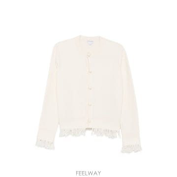 보테가 베네타 울 프린지 가디건 873884V6LL09071 B0712329974