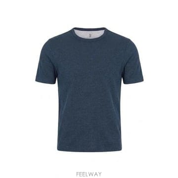 브루넬로 쿠치넬리 리브드 저지 티셔츠 MM8511336 C2220 B0172330079