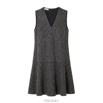 브루넬로 쿠치넬리 버진 울 도니골 미니 드레스 MD002A5526  B0172330095