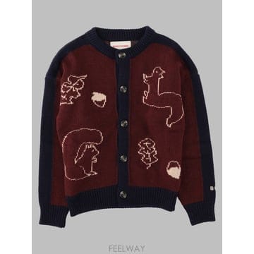 26 F/W 보보쇼즈 FOREST SCENE 가디건 (KIDS 상품) B0042285617