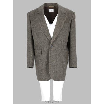 26 F/W 생로랑 GIACCA MONOPETTO 인 라나 86625 B0042292774
